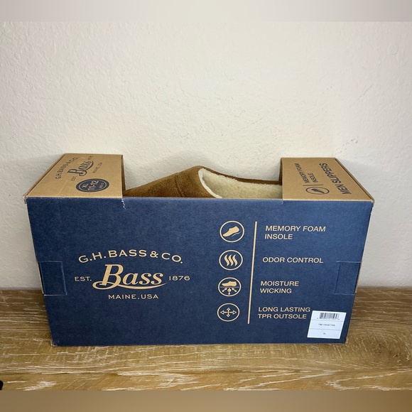 Bass Tan Men's Slippers Size 11 - Picture 9 of 10